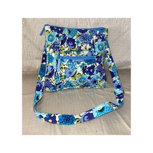 Vera Bradley Blue Floral Crossbody Bag
